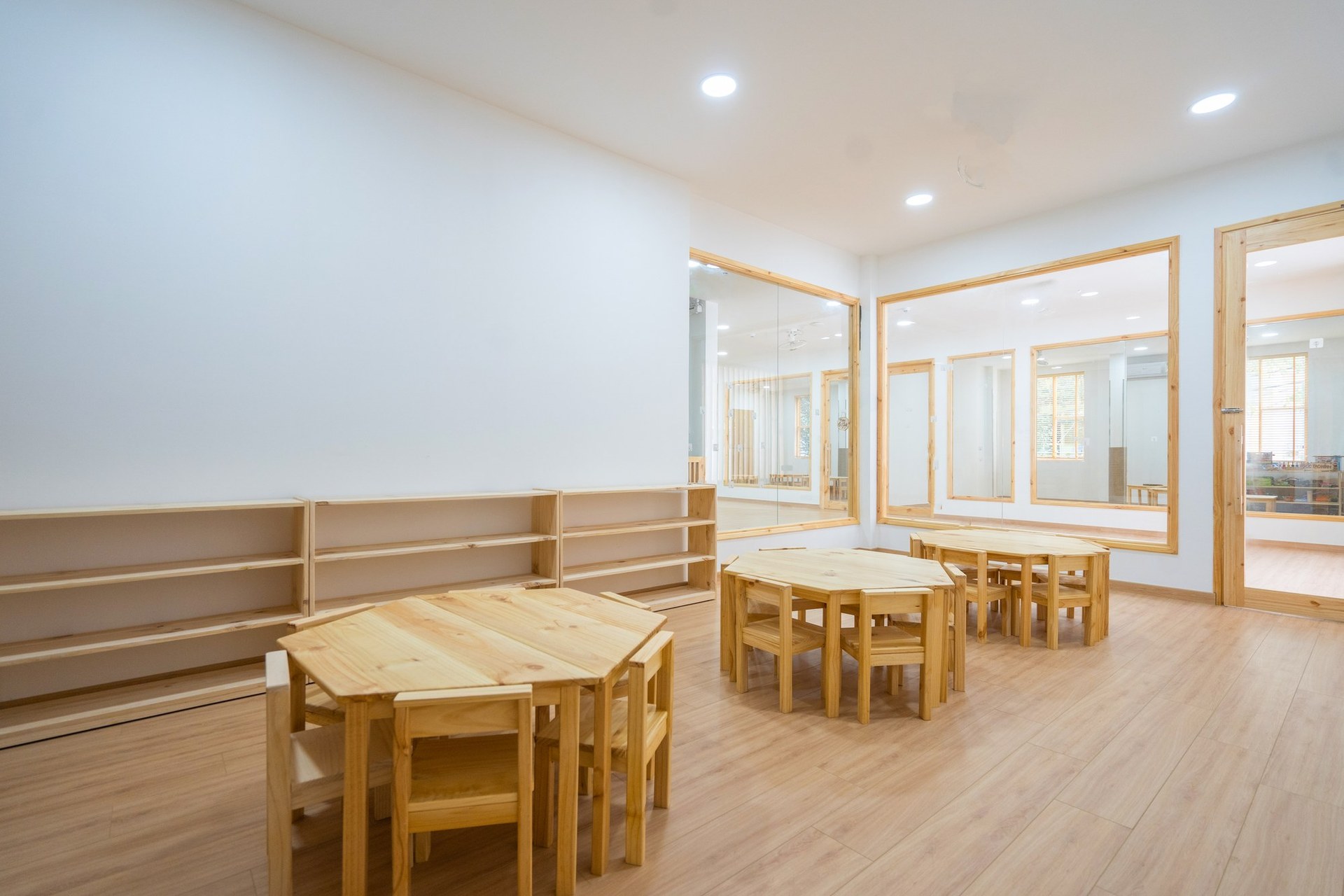 Khuôn viên lớp học Trường Mầm non Việt Anh (VBBS) hiện đại chuẩn mực